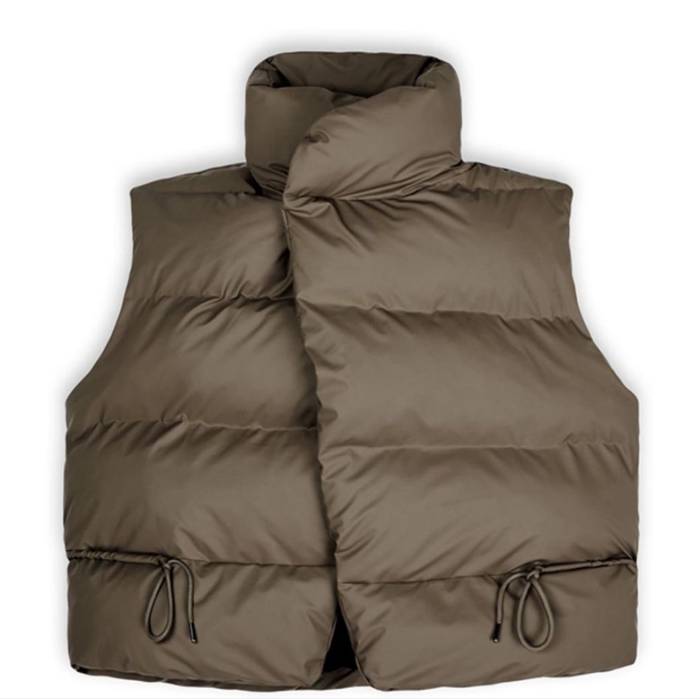 Rains Puffer vest coffee